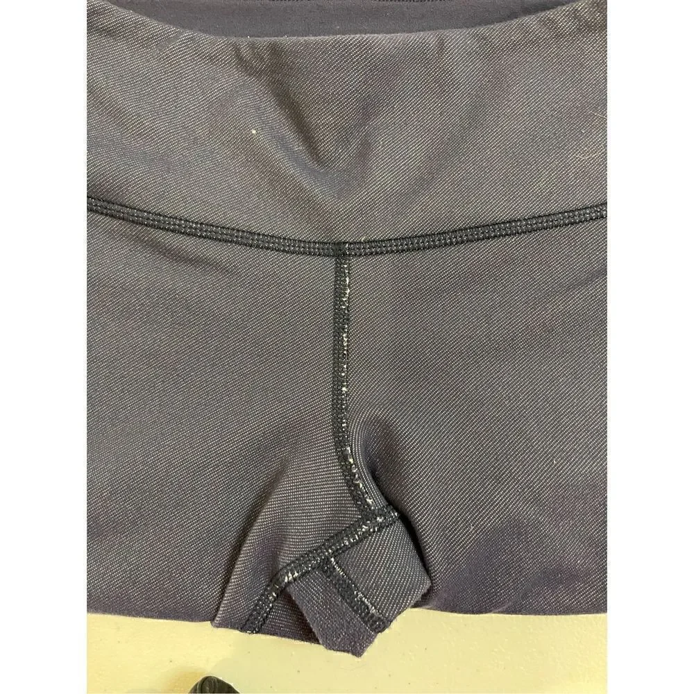 Lululemon women’s three 3 pair leggings capris black blue lot bundle